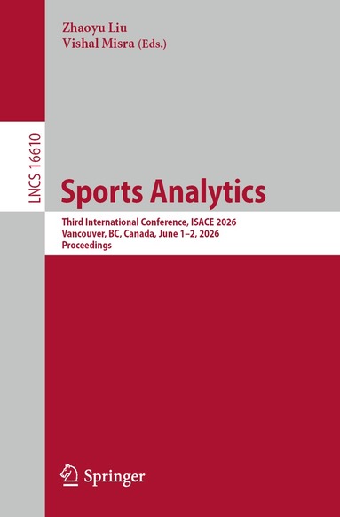 Zhaoyu Liu, Vishal Misra - Sports Analytics, Häftad