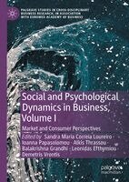 Sandra Maria Correia Loureiro, Ioanna Papasolomou, Alkis Thrassou, Balakrishna Grandhi, Leonidas Efthymiou, Demetris Vrontis - Social and Psychological Dynamics in Business, Volume I, Inbunden. Tillgänglighet: Kommande