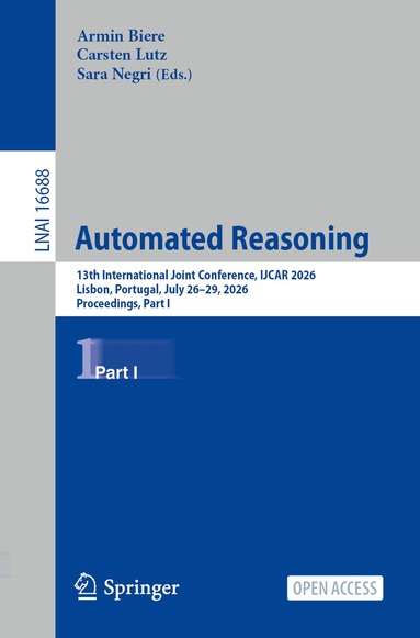Armin Biere, Carsten Lutz, Sara Negri - Automated Reasoning, Häftad