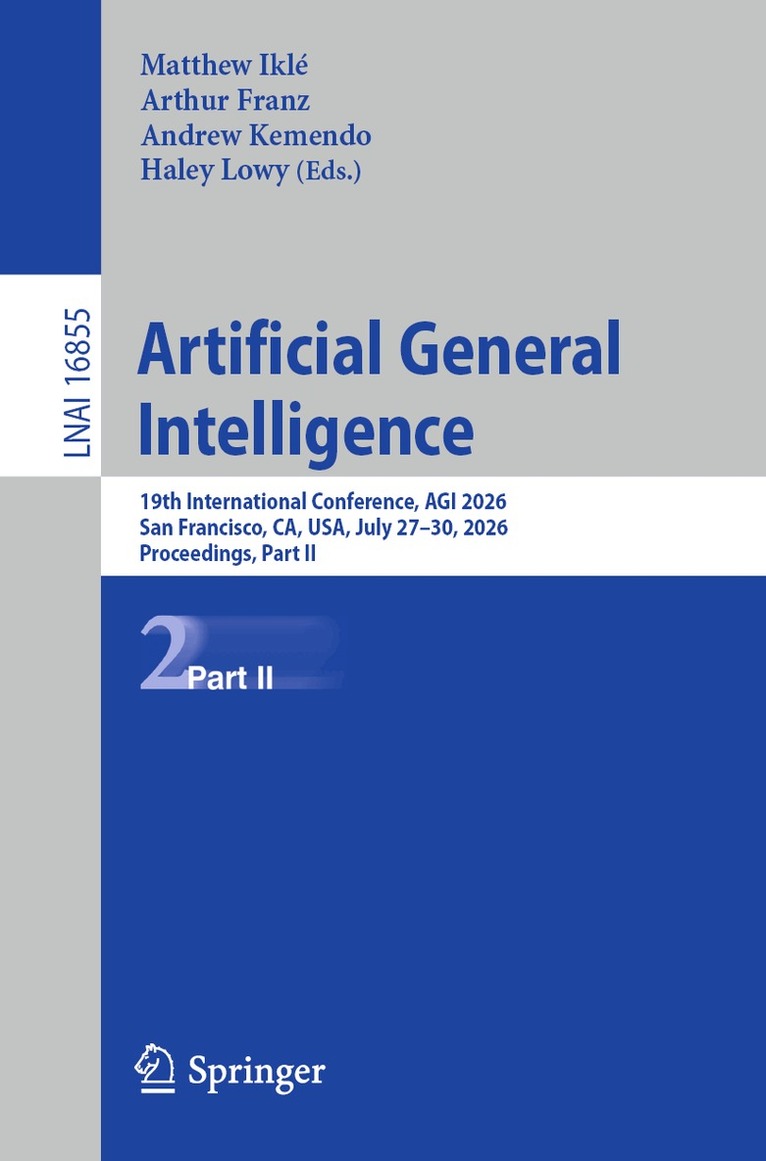 Matthew Iklé, Arthur Franz, Andrew Kemendo, Haley Lowy - Artificial General Intelligence, Häftad