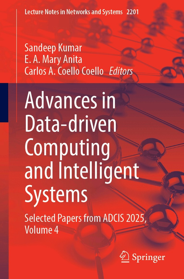 Sandeep Kumar, E. A. Mary Anita, Carlos A. Coello Coello - Advances in Data-driven Computing and Intelligent Systems, Häftad