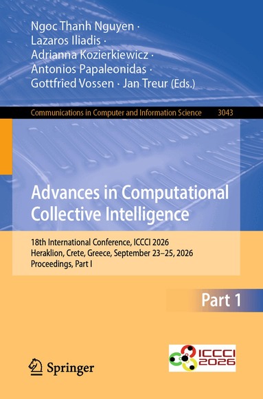 Ngoc Thanh Nguyen, Lazaros Iliadis, Adrianna Kozierkiewicz, Antonios Papaleonidas, Gottfried Vossen, Jan Treur - Advances in Computational Collective Intelligence, Häftad