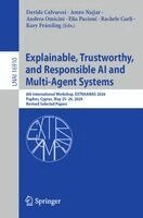 Davide Calvaresi, Amro Najjar, Andrea Omicini, Elia Pacioni, Rachele Carli, Kary Främling - Explainable, Trustworthy, and Responsible AI and Multi-Agent Systems, Häftad