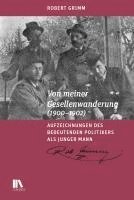 bokomslag Von meiner Gesellenwanderung (1900-1902)