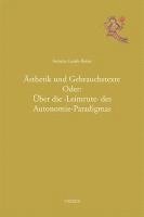 bokomslag Ästhetik und Gebrauchstexte