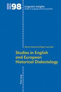bokomslag Studies in English and European Historical Dialectology