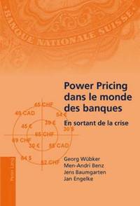 bokomslag Power Pricing Dans Le Monde Des Banques