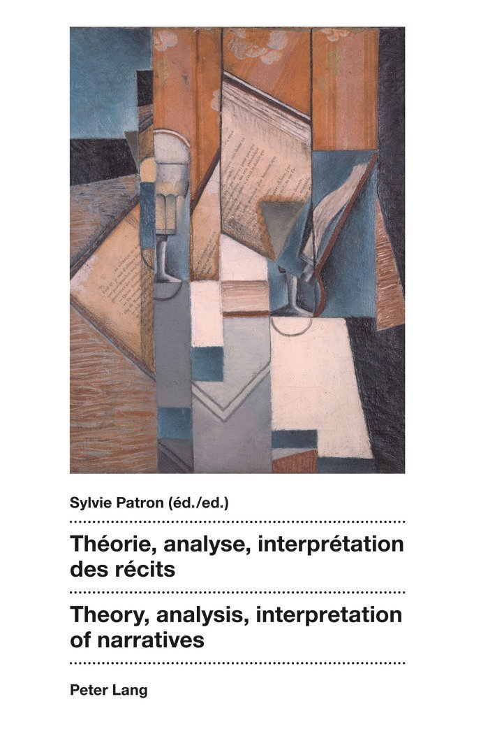 Sylvie Patron - Théorie, analyse, interprétation des récits- Theory, analysis, interpretation of narratives, Häftad