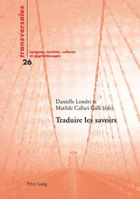 Traduire Les Savoirs 1