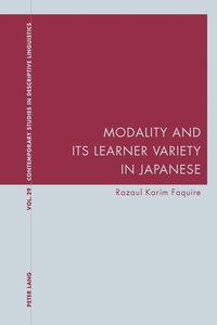 bokomslag Modality and Its Learner Variety in Japanese