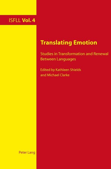Kathleen Shields, Michael Clarke - Translating Emotion, Häftad