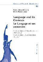 bokomslag Language and its Contexts-- Le Langage et ses contextes