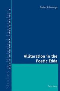 bokomslag Alliteration in the Poetic Edda