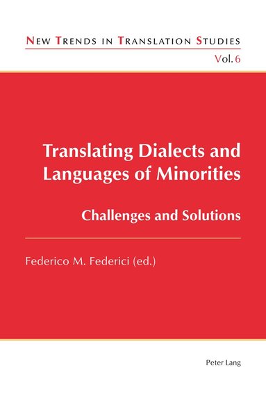 Federico Federici - Translating Dialects and Languages of Minorities, Häftad