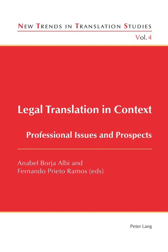 Legal Translation in Context