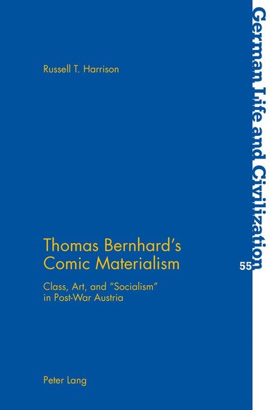 bokomslag Thomas Bernhard's Comic Materialism