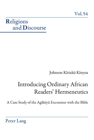 bokomslag Introducing Ordinary African Readers Hermeneutics