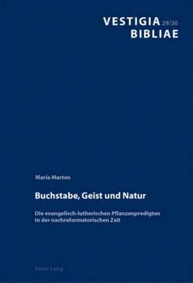 Maria Marten, Bruno Reudenbach - Buchstabe, Geist Und Natur, Häftad