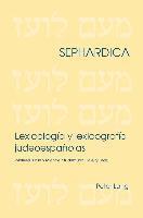 Lexicologa y lexicografa judeoespaolas 1