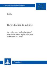 bokomslag Diversification to a degree