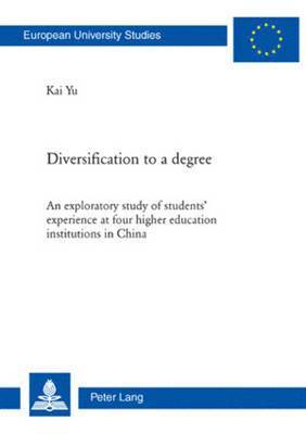 bokomslag Diversification to a degree