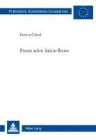 Patricia Cabral Correia Guedes - Proust Selon Sainte-Beuve, Häftad