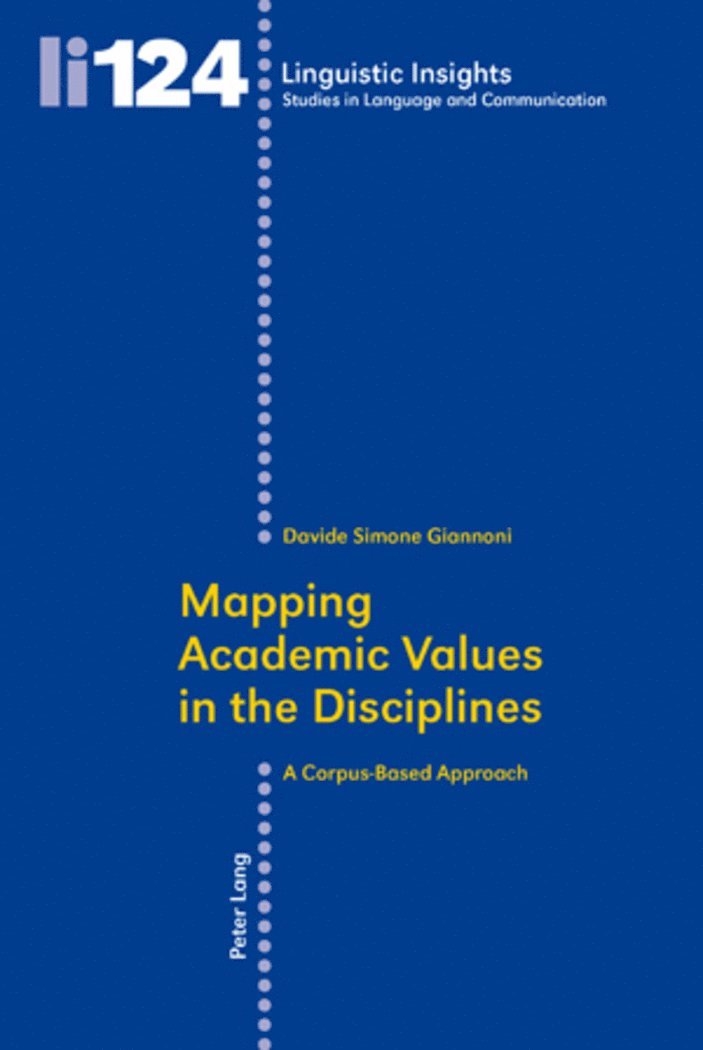 Davide Simone Giannoni, Maurizio Gotti - Mapping Academic Values in the Disciplines, Häftad