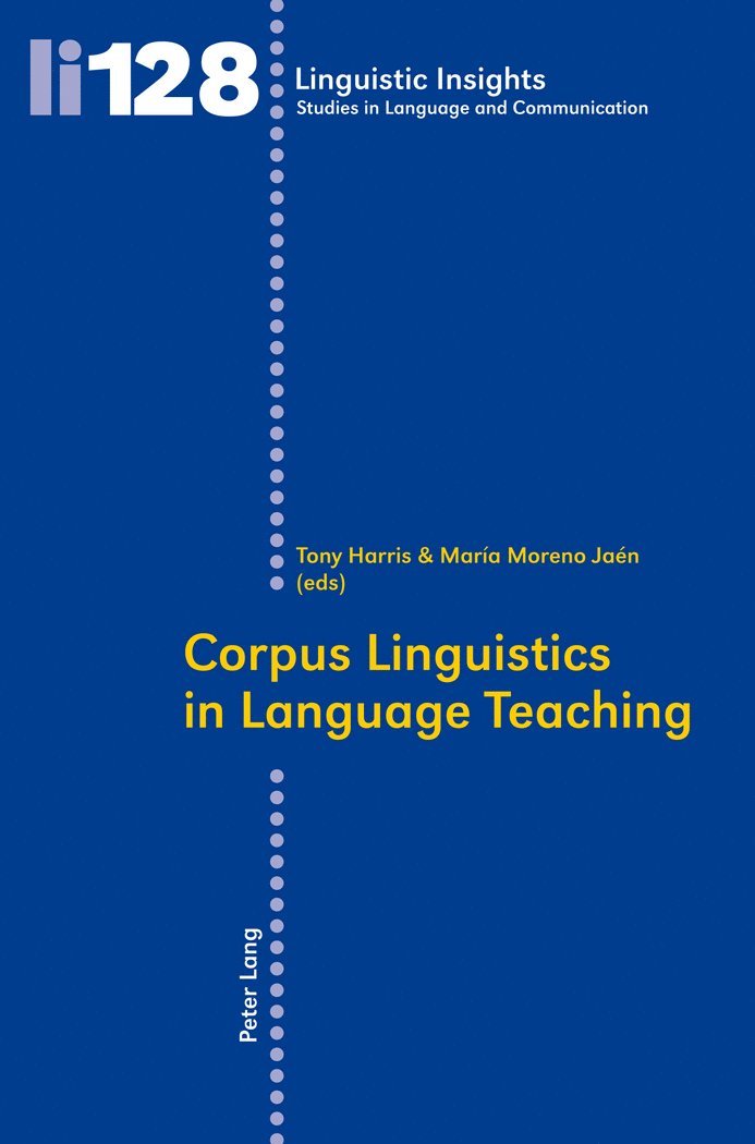 Tony Harris, Maria Moreno Jaen - Corpus Linguistics in Language Teaching, Häftad