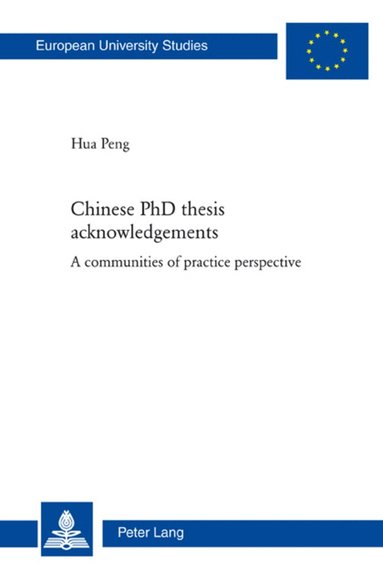 bokomslag Chinese PhD thesis acknowledgements