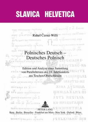Rahel Cerna-Willi, Jean-Philippe Jaccard, Georges Nivat, Jochen Ulrich Peters, German-Markus Ritz, Patrick Sériot, Daniel Weiss - Polnisches Deutsch - Deutsches Polnisch, Häftad