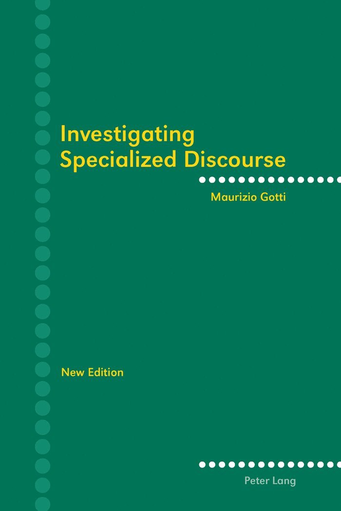 Maurizio Gotti - Investigating Specialized Discourse, Häftad