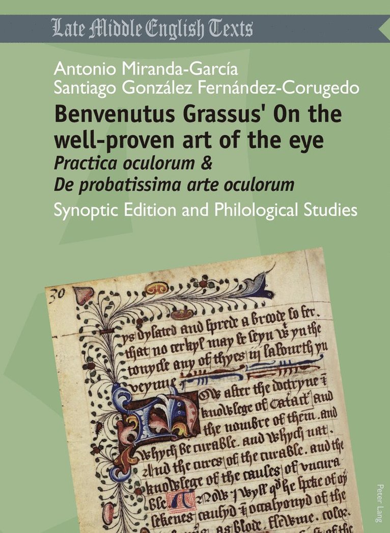 Benvenutus Grassus On the well-proven art of the eye 1