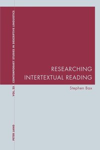 bokomslag Researching Intertextual Reading