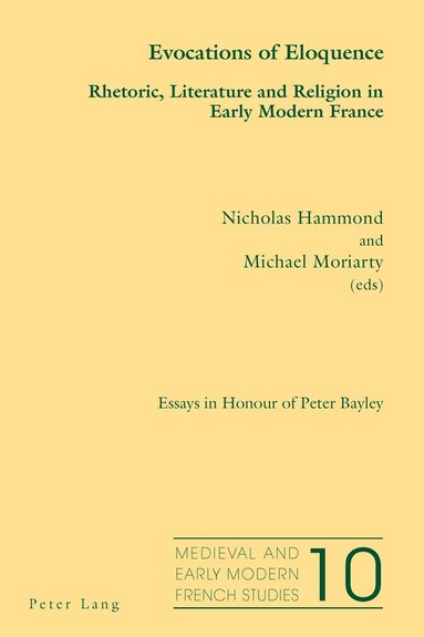 Nicholas Hammond, Michael Moriarty - Evocations of Eloquence, Häftad