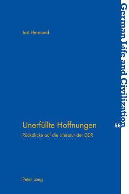 Jost Hermand, Jost Hermand - Unerfuellte Hoffnungen, Häftad