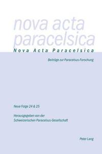 bokomslag Nova ACTA Paracelsica