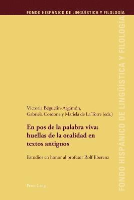 Victoria Béguelin-Argimón - pos de la palabra viva, Häftad
