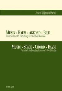 bokomslag Musik  Raum  Akkord  Bild- Music  Space  Chord  Image