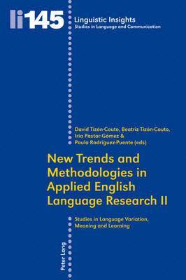 New Trends and Methodologies in Applied English Language Research II 1