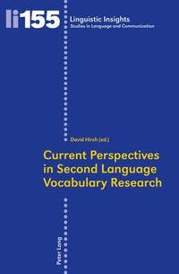 bokomslag Current Perspectives in Second Language Vocabulary Research