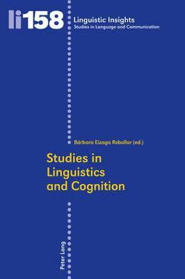 bokomslag Studies in Linguistics and Cognition