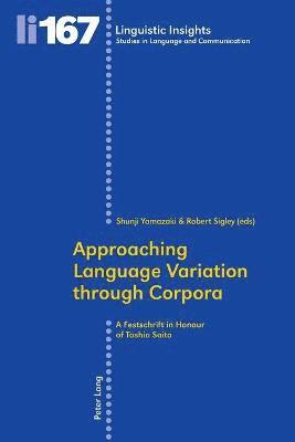 Approaching Language Variation through Corpora 1