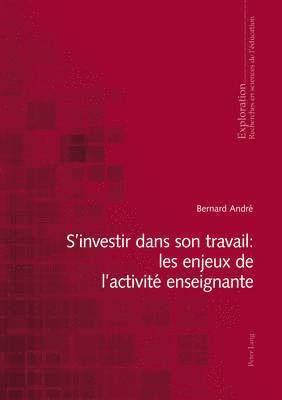 bokomslag S'Investir Dans Son Travail: Les Enjeux de l'Activit Enseignante