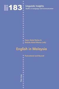 bokomslag English in Malaysia