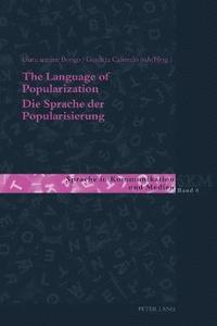bokomslag The Language of Popularization- Die Sprache der Popularisierung