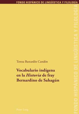 bokomslag Vocabulario Indaigena En La Historia De Fray Bernardino De Sahagaun