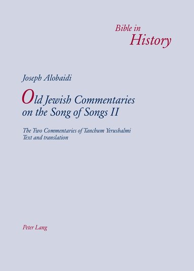 bokomslag Old Jewish Commentaries on «The Song of Songs» II