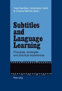 bokomslag Subtitles and Language Learning