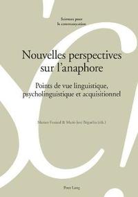 bokomslag Nouvelles perspectives sur l'anaphore