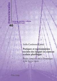 bokomslag Pratiques et représentations sociales des langues en contexte scolaire plurilingue